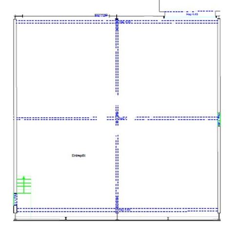 STOCKAGE DE 223 m&sup2; - 223 m&sup2; non divisibles 1951 95500 Le thillay