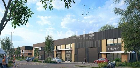 Locaux d'activit&eacute; - A LOUER - 11&nbsp;573 m&sup2; divisibles &agrave; partir de 292 m&sup2; 86798 59175 Vendeville