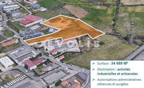   A vendre à SAINT LAURENT D'AGNY - 34 689 m² divisibles à partir de 12 460 m² 