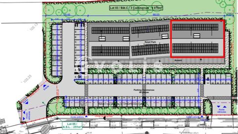 Locaux commerciaux - A LOUER - 500 m&sup2; non divisibles 6250 77610 Fontenay tresigny
