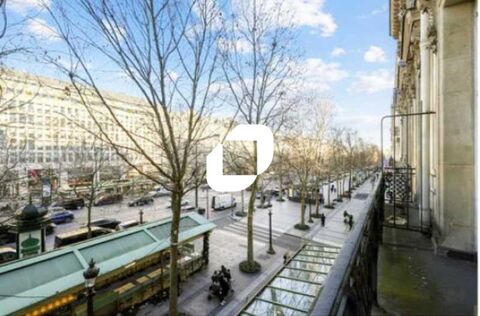 Balcon filant avec vue sur les Champs Elys&eacute;es - 882 m&sup2; divisibles &agrave; partir de 334 m&sup2; 69825 75008 Paris