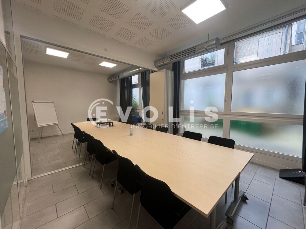   Bureaux - A LOUER - 546 m² non divisibles Paris 19