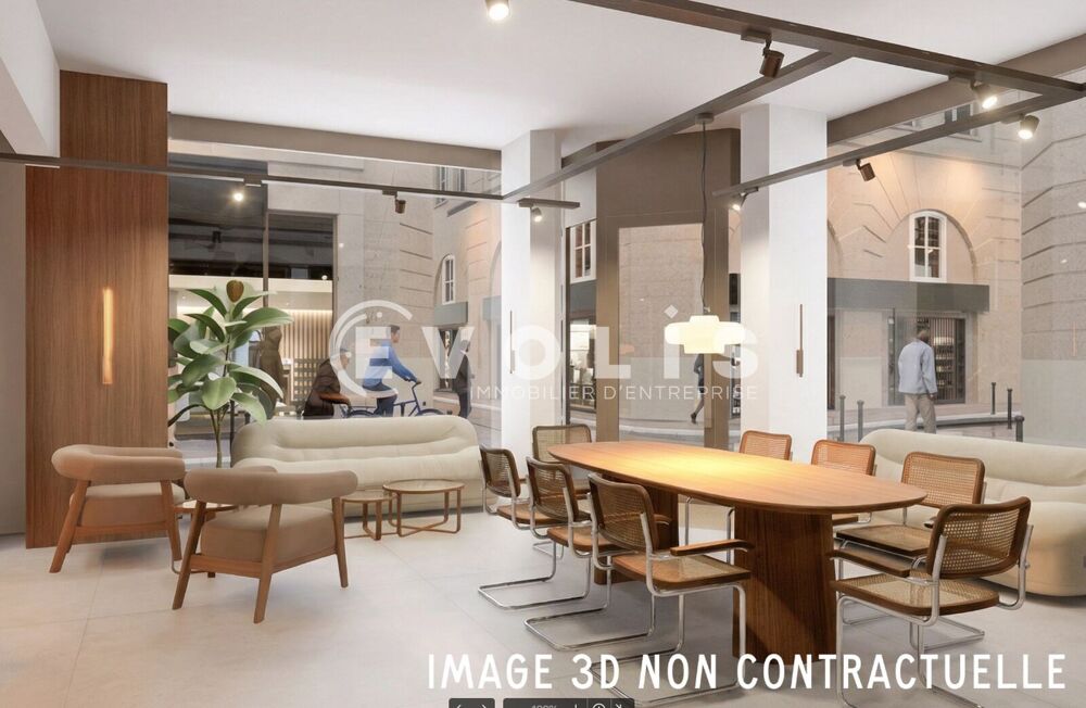   Bureaux - A LOUER - 706 m² non divisibles Paris 2