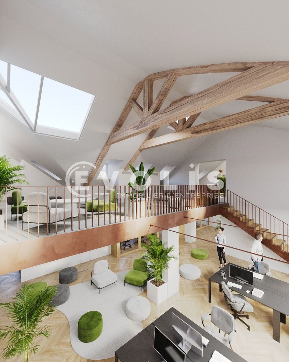   Locaux commerciaux - A LOUER - 1 622 m² non divisibles 