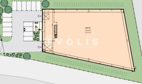   Locaux d'activité - A VENDRE - 1 323 m² non divisibles 