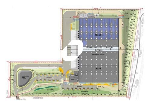 Entrepôts - A LOUER - 15 944 m² non divisibles 78391 76710 Eslettes