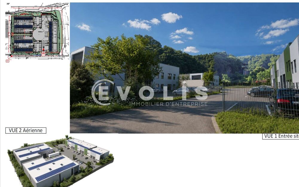   Locaux d'activité - A VENDRE - 4 142 m² divisibles à partir de 195 m² Vienne