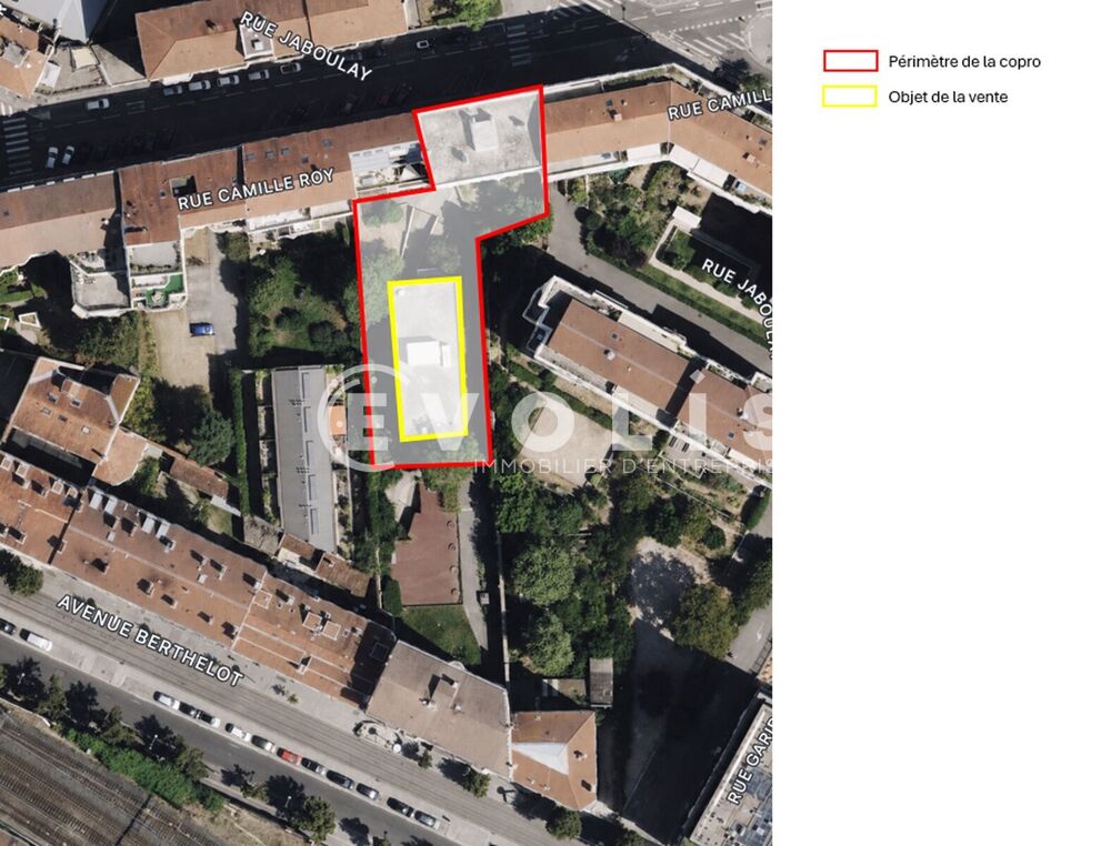   Bureaux - A VENDRE - 535 m² non divisibles Lyon 7