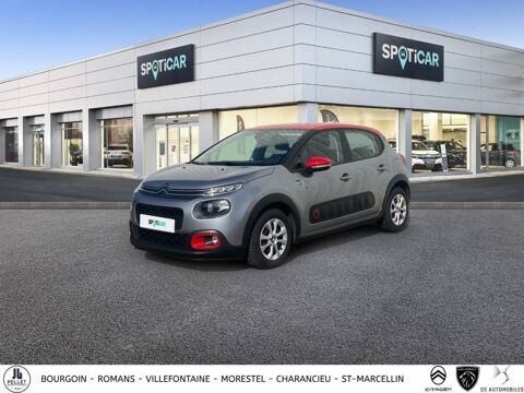 Citroën C3 BlueHDi 100 S&S BVM5 Graphic 2019 occasion Bourgoin-Jallieu 38300