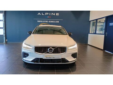 V60 T8 Twin Engine 303 ch + 87 ch Geartronic 8 R-Design 2020 occasion 35760 Saint-Gr&eacute;goire