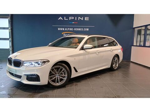 BMW S&eacute;rie 5 520d 190 ch BVA8 M Sport 2020 occasion Saint-Gr&eacute;goire 35760
