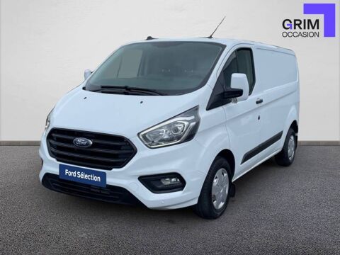 FORD TRANSIT (30) 2022 - Frozen White - TRANSIT CUSTOM FOURGON 300 L1H1 2.0 ECOBLUE 130 MHEV TREND BUSINESS 28490 34970 Lattes