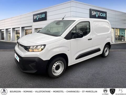 Citro&euml;n Berlingo BERLINGO VAN TAILLE M 650KG BLUEHDI 100 S&S BVM6 2025 occasion Bourgoin-Jallieu 38300