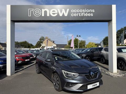 Renault M&eacute;gane IV Estate Blue dCi 115 EDC R.S. Line 2021 occasion Guingamp 22200