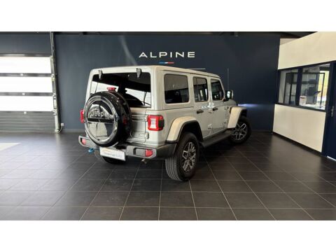 Wrangler Unlimited 4xe 2.0 l T 380 ch PHEV 4x4 BVA8 Overland 2022 occasion 35760 Saint-Gr&eacute;goire