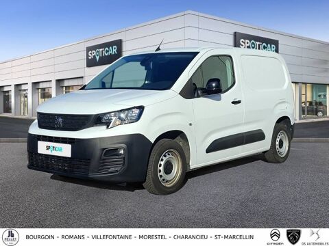 Peugeot Partner PARTNER FOURGON STANDARD 650 KG BLUEHDI 100 S&S BVM6 ASPHALT 2022 occasion Bourgoin-Jallieu 38300