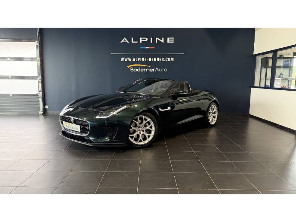 F-Type Cabriolet V6 3L Essence Suraliment&eacute; 340 ch BVA8 2019 occasion 35760 Saint-Gr&eacute;goire