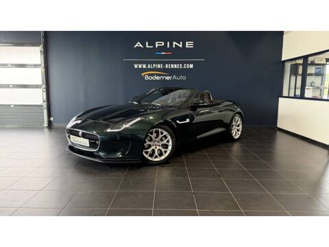 Jaguar F-Type Cabriolet V6 3L Essence Suraliment&eacute; 340 ch BVA8 2019 occasion Saint-Gr&eacute;goire 35760