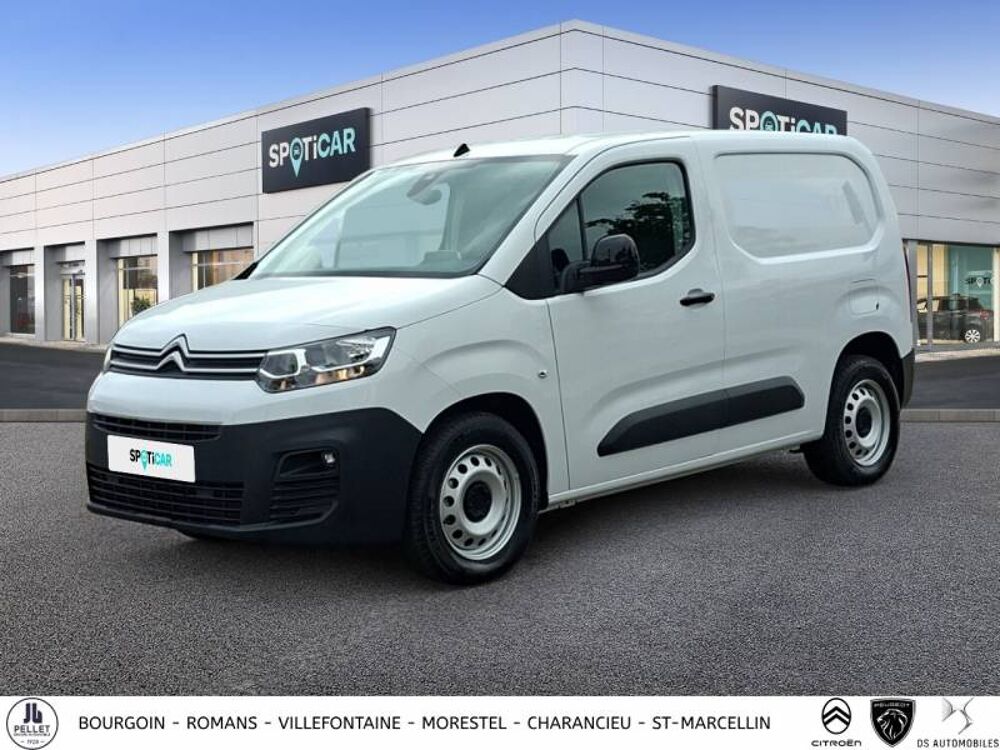 Berlingo BERLINGO VAN M 950 BLUEHDI 100 S&S BVM6 2023 occasion 38300 Bourgoin-Jallieu