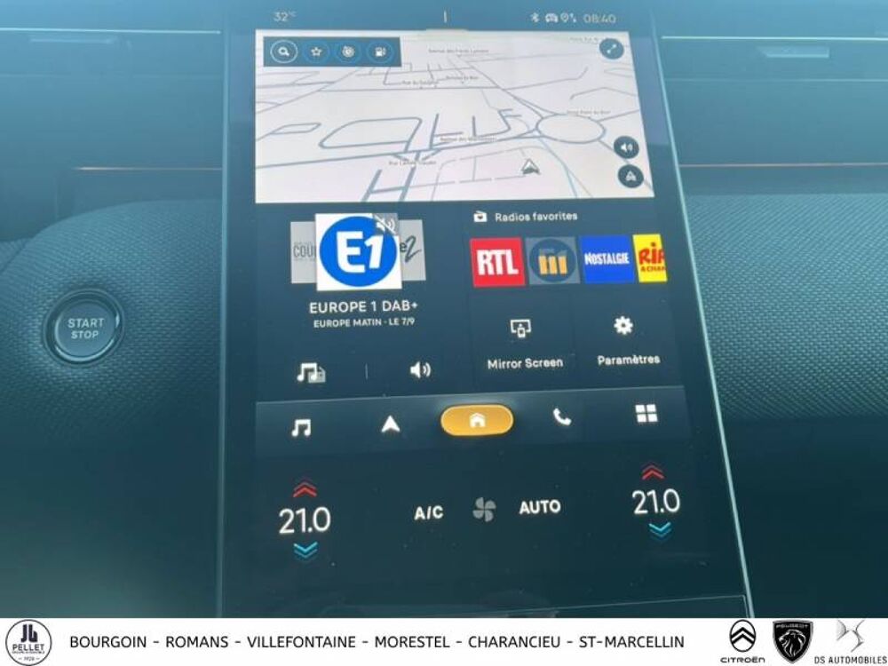 C5 aircross C5 Aircross Hybride 145 ch e-DCS6 Plus 2026 occasion 38300 Bourgoin-Jallieu