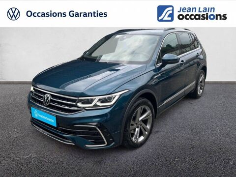 VOLKSWAGEN TIGUAN 2020 - Bleu - Tiguan 2.0 TDI 150ch DSG7 4Motion R-Line 35490 38500 Voiron