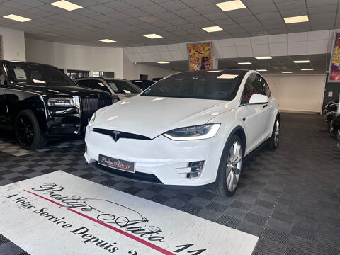 Tesla Model X 90D 6 places TVA r&eacute;cup&eacute;rable 2017 occasion Narbonne 11100