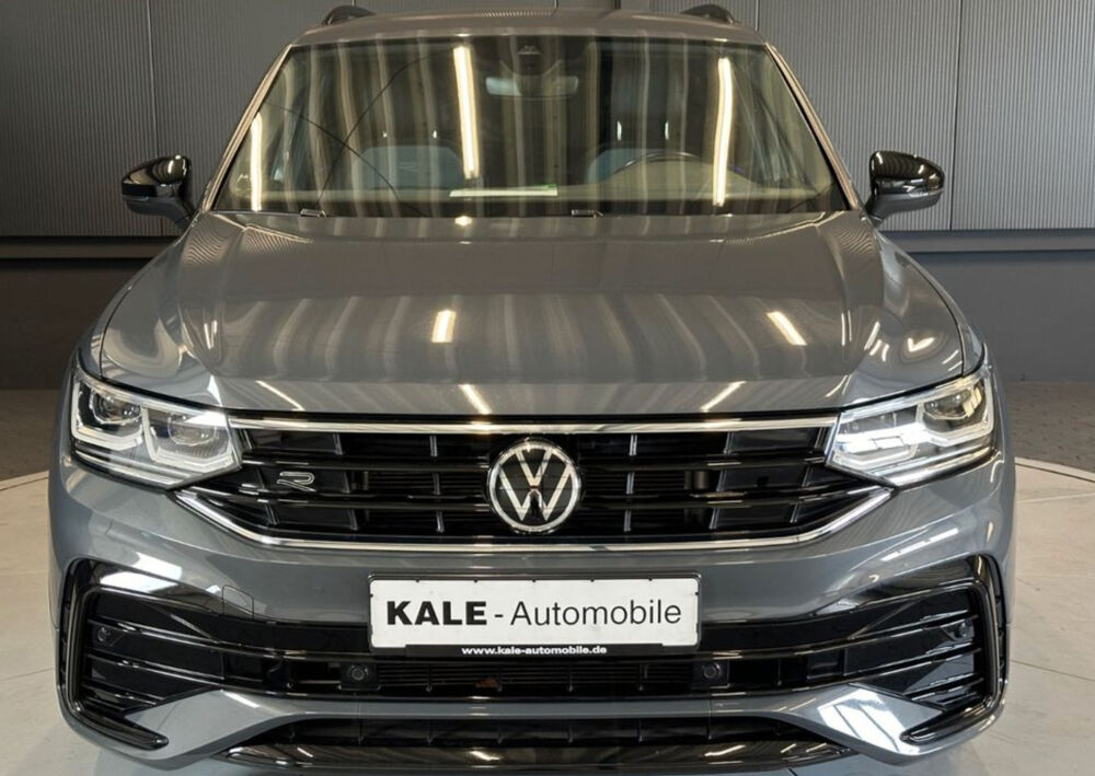 Tiguan 2.0 TDI Pack R-line Gris Dauphin - Jantes Black 19" 2021 occasion 33320 Eysines
