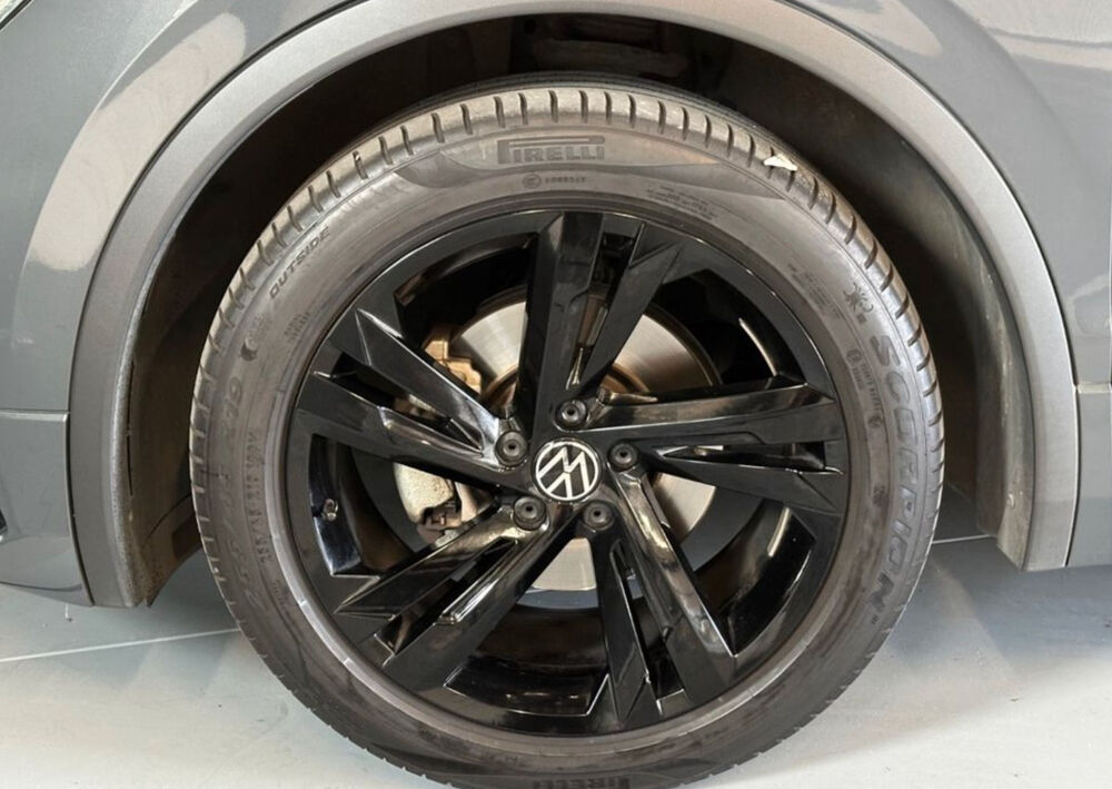Tiguan 2.0 TDI Pack R-line Gris Dauphin - Jantes Black 19" 2021 occasion 33320 Eysines