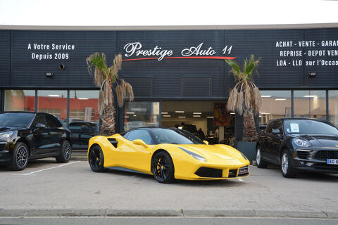 Ferrari 488 3.9 V8 670 CV FULL CARBON Giallo Modena LIFT JBL LOA : 1 730 2016 occasion Narbonne 11100