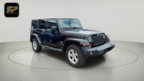 Wrangler Unlimited Sahara * 2.8 CRD * 4x4 * Bo&icirc;te Auto * Cuir * Hard 2013 occasion 33150 Cenon