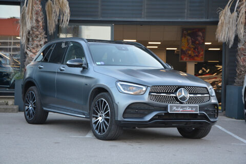 Mercedes Classe GLC 300e 4Matic Gris Mat Designo AMG Line Toit ouvrant Burmeste 2021 occasion Narbonne 11100