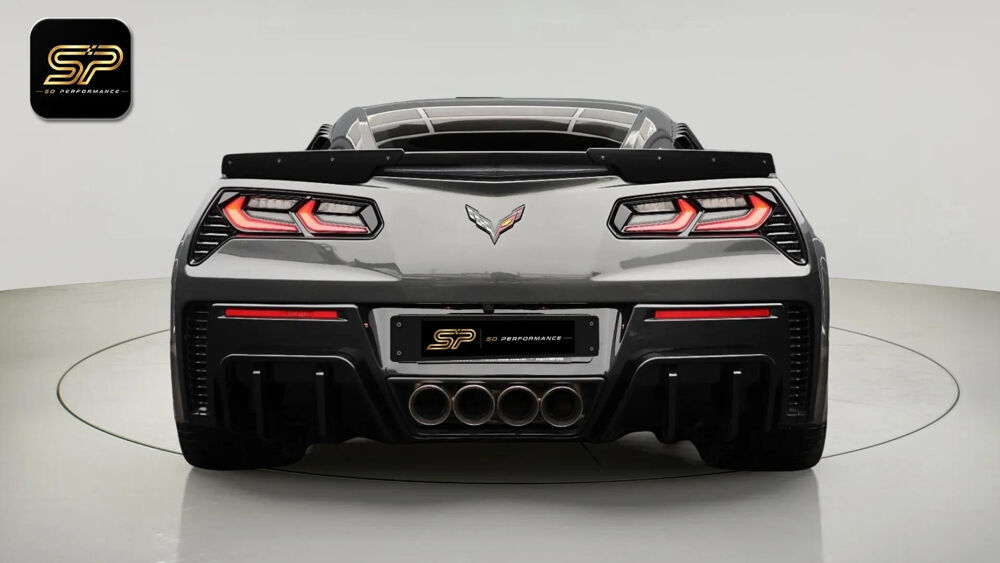 Corvette C7 Z06 2LZ 6.2 V8 Supercharged 659 ch * TARGA CARBONE * HUD 2019 occasion 33150 Cenon