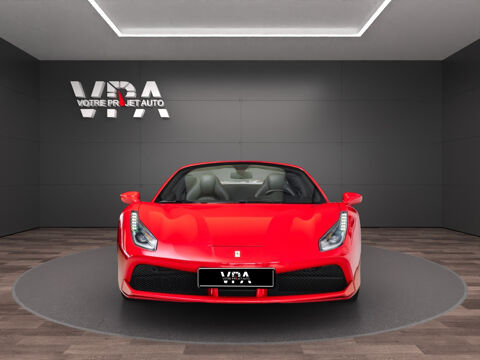 488 Spider 3.9 V8 670 ch F1 � Rosso Corsa � Jantes 20" forg 2018 occasion 33320 Eysines