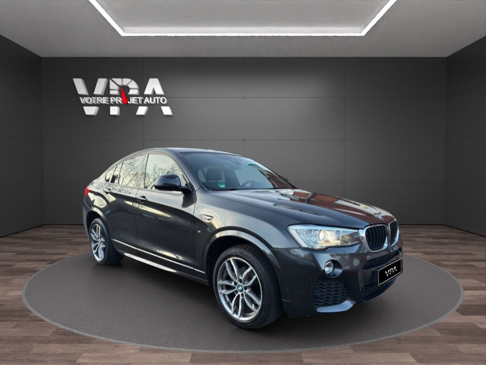 X4 xDrive20d 190 ch | Pack M | Affichage T&ecirc;te Haute | Cam&eacute;ra de 2017 occasion 33320 Eysines