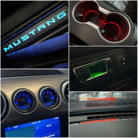 Mustang GT 5.0 V8 Premium * GT500 Optique * Brembo * Si&egrave;ges Ventil&eacute;s 2018 occasion 33150 Cenon