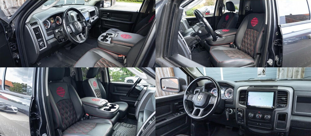 RAM CREW CAB 4X4 * V8 HEMI 5.7 401 CH * CUIR * CAMERA * ANDROID 2018 occasion 33150 Cenon