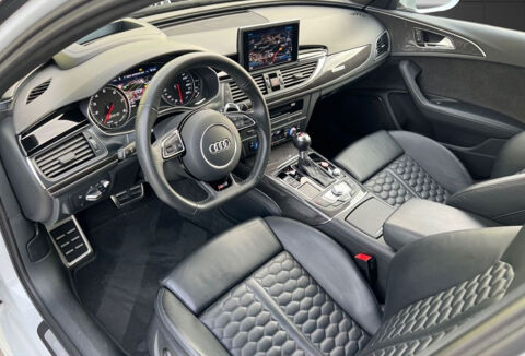 RS6 Avant Performance – 605ch – Glacier White – Dynamic Plus &am 2018 occasion 33320 Eysines