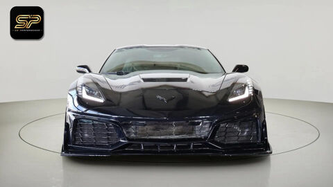 Corvette C7 Stingray 6.2 V8 466 ch * TARGA CARBONE * HUD * FULL BLACK 2016 occasion 33150 Cenon