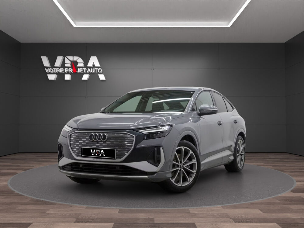Q4 e-tron Sportback 35 S line 170 ch • Cam&eacute;ra • Apple CarPlay • 2021 occasion 33320 Eysines