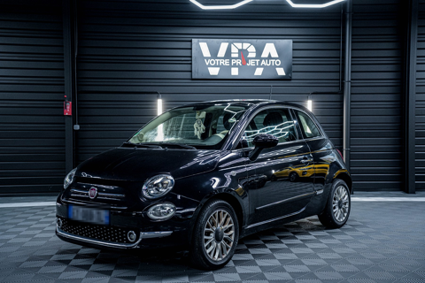 Fiat 500 1.2 8v 69ch Lounge - Toit panoramique -