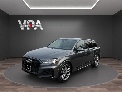 Audi Q7 Technik S Line � 55 TFSI-E 3.0 V6 380ch � 7 places � Cam&eacute;ra 2021 occasion Eysines 33320