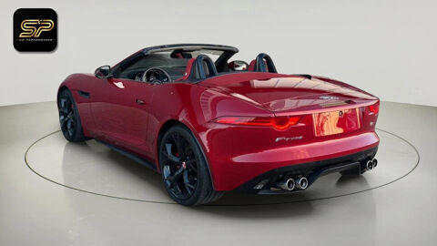 F-Type CABRIOLET V8 S 495 CH * CUIR ROUGE * MERIDIAN * BLACK PACK * 2014 occasion 33150 Cenon