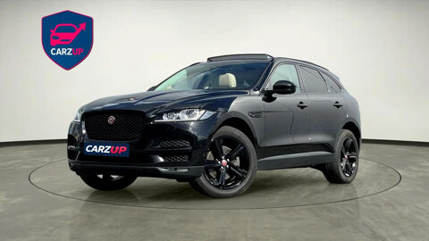 Jaguar F-PACE Jaguar F-Pace * 2.0 D 180 ch * BVA * Cuir Beige * Toit Ouvra 2021 occasion Lyon 69006