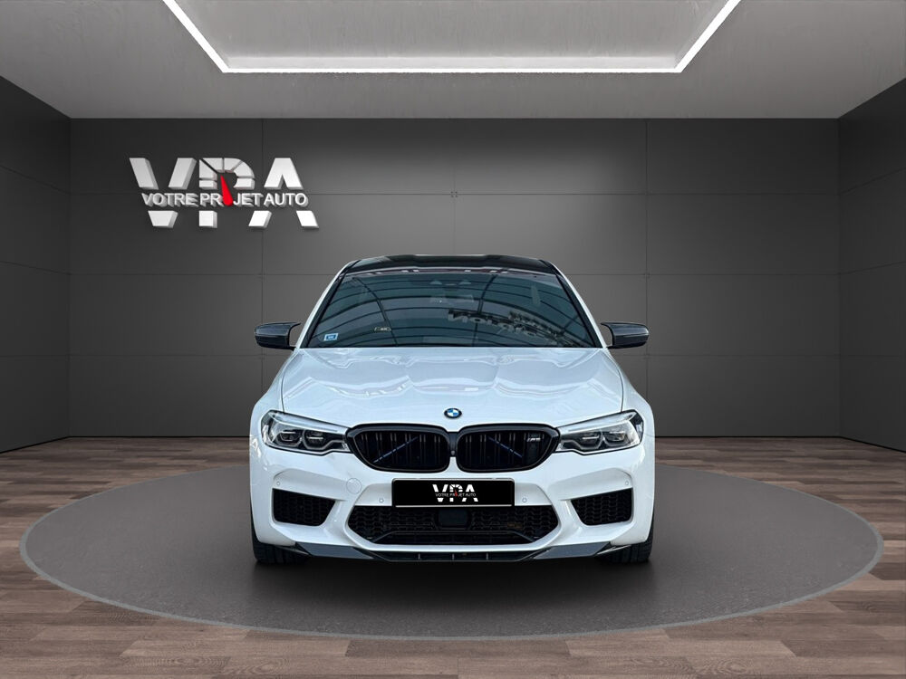 S&eacute;rie 5 M5 F90 | 600 ch | H&amp;K| Si&egrave;ges ventil&eacute;s | Carbone | Cam&eacute;r 2019 occasion 33320 Eysines