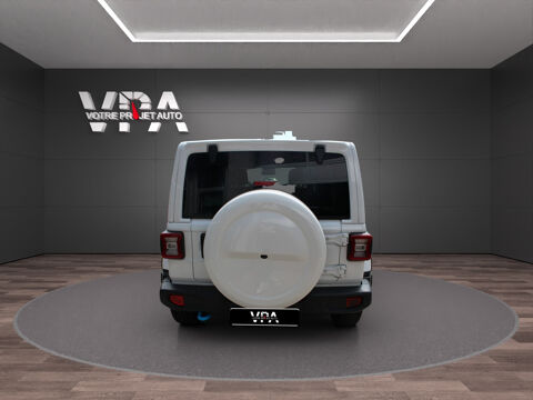 Wrangler Unlimited Sahara 4xe &middot; PHEV 272ch &middot; Sky One-Touch &middot; LED &middot; Al 2022 occasion 33320 Eysines