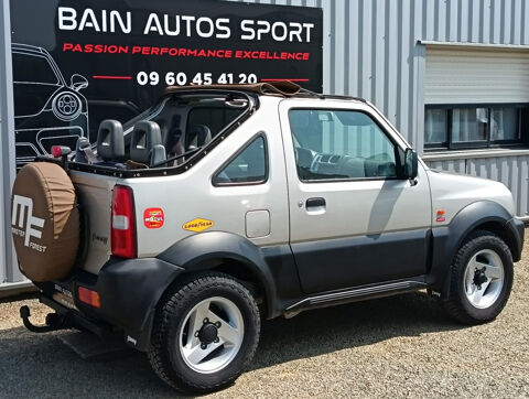 Jimny Cabriolet 1.3L - 46000km - Capote Neuve - 2004 occasion 35470 Bain-de-Bretagne