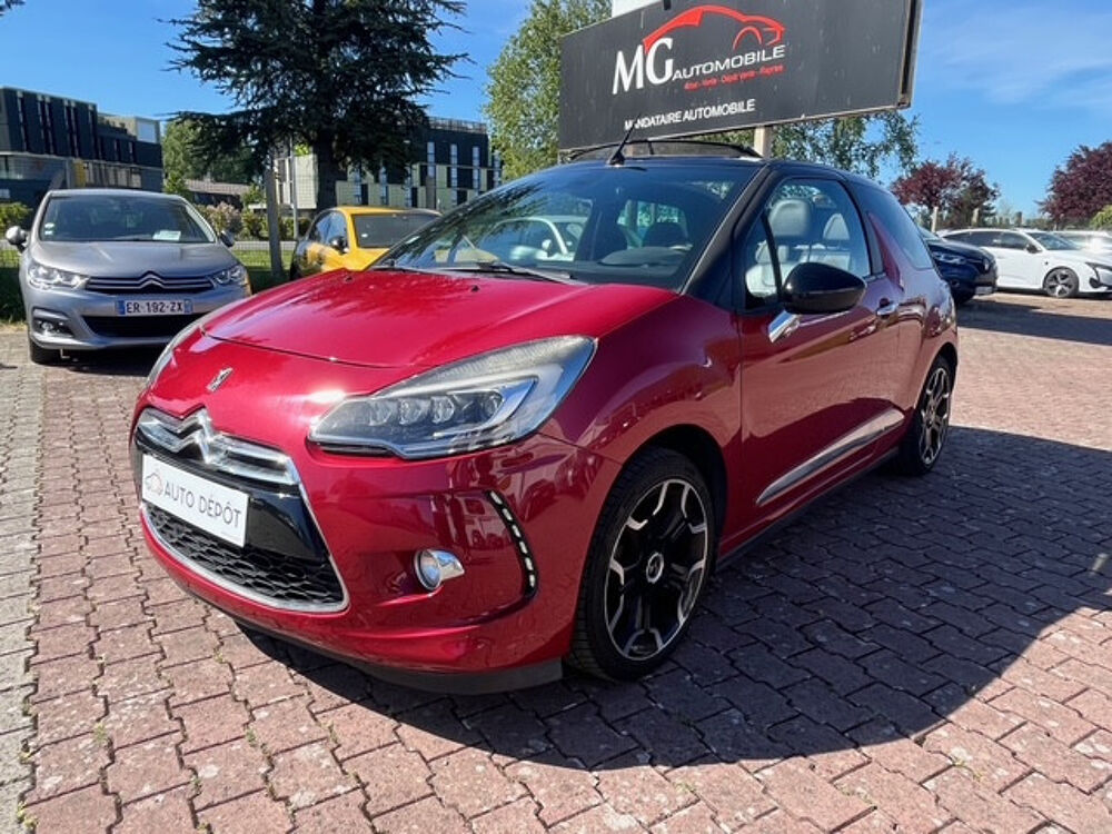 DS3 1.2 THP 110 SPORT CHIC CABRIOLET 2016 occasion 60200 Compi&egrave;gne