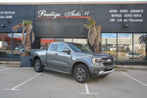 Ford Ranger 205 cv Super Cabine Limited 4WD 2.0 Ecoblue BVA10 EN TVA 2023 occasion Narbonne 11100