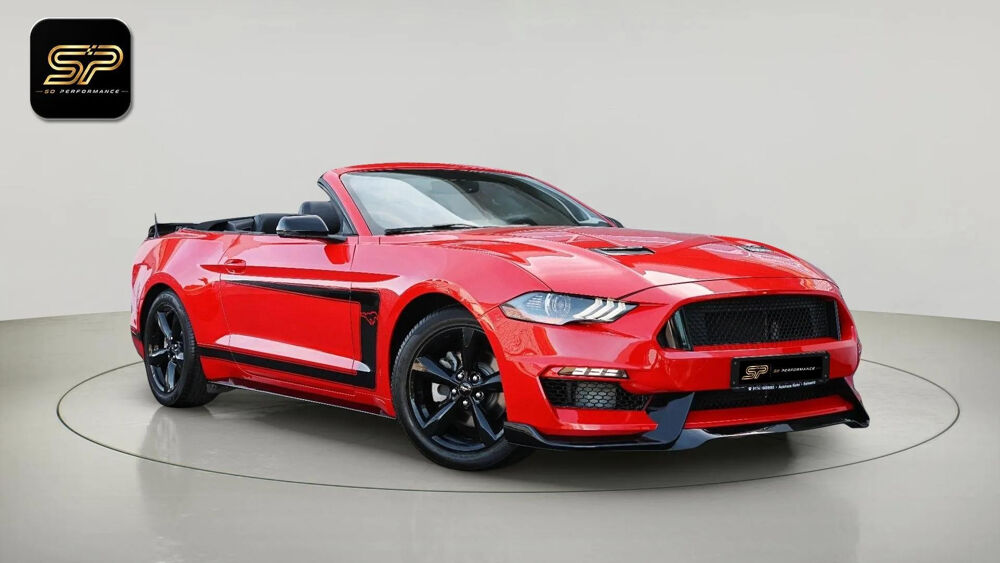 Mustang CABRIOLET V6 3.7 305 CH * AUTOMATIQUE * CUIR * SYNC 3 * CAM&Eacute; 2016 occasion 33150 Cenon