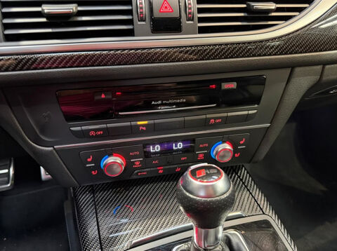 RS6 C7 AVANT 560ch V8 4.0 TFSI - Toit Ouvrant - Si&egrave;ges chauffa 2016 occasion 33320 Eysines